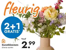 Blokker Kunstbloemen aanbieding