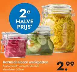 Blokker Bormioli Rocco weckpotten aanbieding