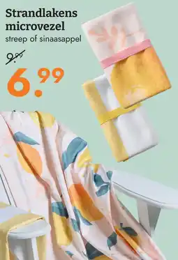 Blokker Strandlakens microvezel aanbieding