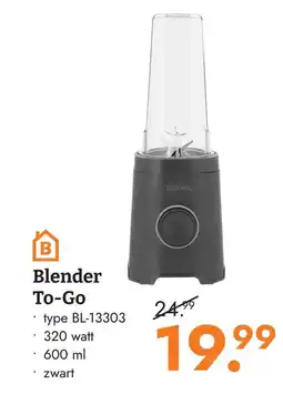 Blokker Blender To-Go aanbieding