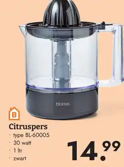 Blokker Citruspers aanbieding