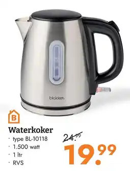 Blokker Waterkoker aanbieding
