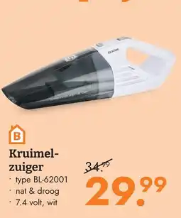 Blokker Kruimelzuiger aanbieding