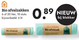 Blokker Bio afvalzakken aanbieding