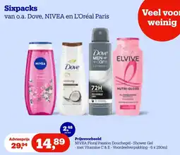 Bol.com Sixpacks van o.a. Dove, NIVEA en L'Oréal Paris aanbieding