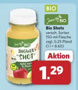 Combi Markt DE Jeden Tag BIO Ingwer Shot aanbieding