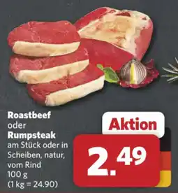 Combi Markt DE Roastbeef oder Rumpsteak aanbieding