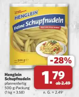 Combi Markt DE Henglein Schupfnudeln aanbieding