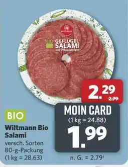 Combi Markt DE Wiltmann Bio Salami aanbieding
