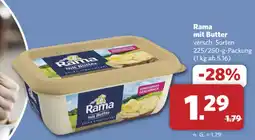 Combi Markt DE Rama mit Butter aanbieding
