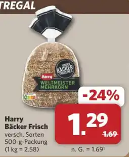 Combi Markt DE Harry Bäcker Frisch aanbieding