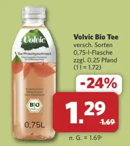 Combi Markt DE Volvic Bio Tee aanbieding