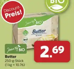 Combi Markt DE Jeden Tag BIO Butter aanbieding