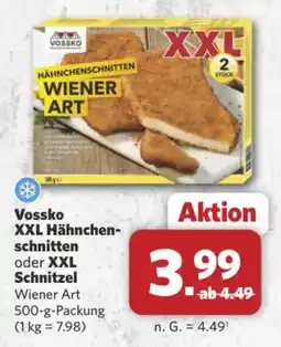 Combi Markt DE Vossko XXL Hähnchenschnitten aanbieding