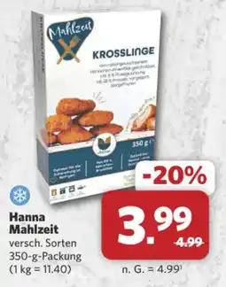 Combi Markt DE Hanna Mahlzeit aanbieding