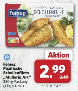 Combi Markt DE Femeg Pazifische Schollenfilets "Müllerin Art" aanbieding