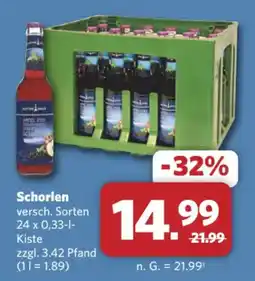 Combi Markt DE Schorlen aanbieding
