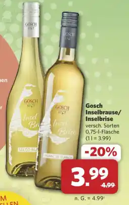Combi Markt DE Gosch Inselbrause/Inselbrise aanbieding