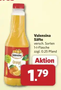 Combi Markt DE Valensina Säfte aanbieding