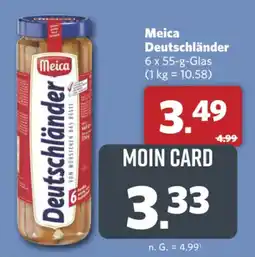 Combi Markt DE Meica Deutschländer aanbieding