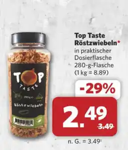 Combi Markt DE Top Taste Röstzwiebeln aanbieding