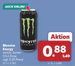 Combi Markt DE Monster Energy aanbieding