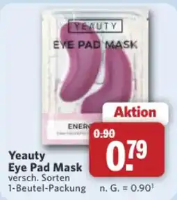 Combi Markt DE Yeaauty Eye Pad Mask aanbieding