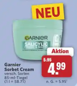 Combi Markt DE Garnier Sorbet Cream aanbieding