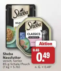 Combi Markt DE Sheba Nassfutter aanbieding