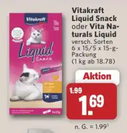 Combi Markt DE Vitakraft Liquid Snack aanbieding