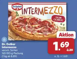 Combi Markt DE Dr. Oetker Intermezzo aanbieding