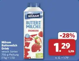 Combi Markt DE Milram Buttermilch Drink aanbieding