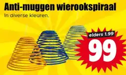 Dirk Anti-muggen wieroookspiraal aanbieding