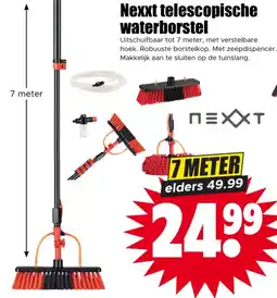 Dirk Nexxt telescopische waterborstel aanbieding