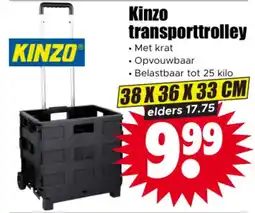 Dirk Kinzo transporttrolley aanbieding