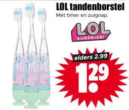 Dirk LOL tandenborstel aanbieding