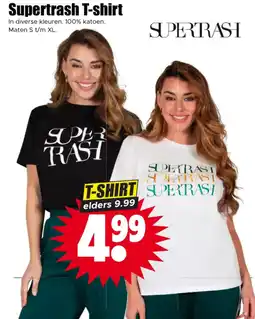 Dirk Supertrash T-shirt aanbieding