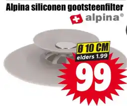 Dirk Alpina siliconen gootsteenfilter aanbieding