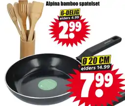 Dirk Alpina bamboo spatelset aanbieding