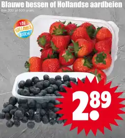 Dirk Blauwe bessen of Hollandse aardbeien aanbieding