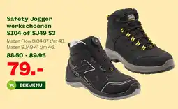 Welkoop Safety Jogger werkschoenen SI04 of SJ49 S3 aanbieding