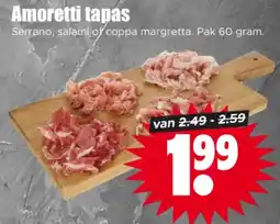 Dirk Amoretti tapas aanbieding