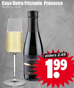 Dirk Casa Defra Frizzante Prosecco aanbieding