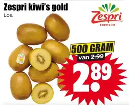 Dirk Zespri kiwi's gold aanbieding