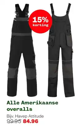 Welkoop Alle Amerikaanse overalls aanbieding