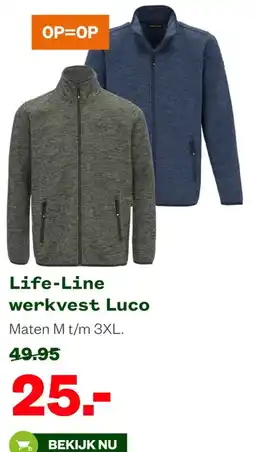 Welkoop Life-Line werkvest Luco aanbieding