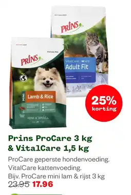 Welkoop Prins ProCare & VitalCare aanbieding