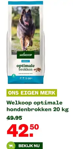 Welkoop Welkoop optimale hondenbrokken aanbieding