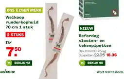 Welkoop Welkoop runderkophuid aanbieding