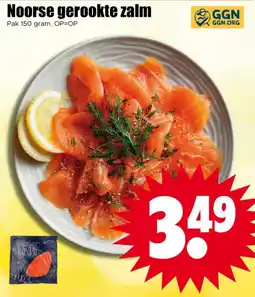 Dirk Noorse gerookte zalm aanbieding